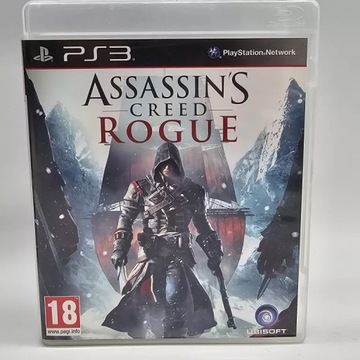 GRA PS3 ASSASSIN’S CREED ROGUE / STAN IDEALNY / SONY / KOMPLET