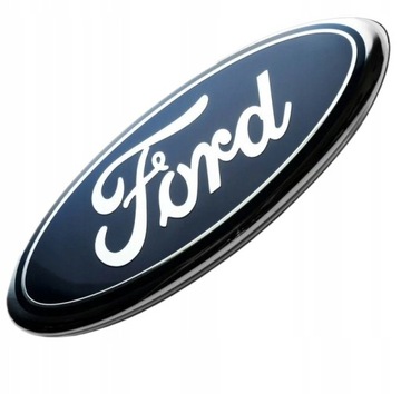 ZNAK ZNAKY LOGO FORD 145MMX58MM FOCUS B-MAX C-MAX PŘEDNÍ/ZADNÍ