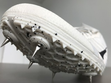 Шипы для спортивной обуви серебристые 6мм 10шт.