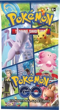 oryginalne TCG POKEMON GO BOOSTER 11 kart + kod