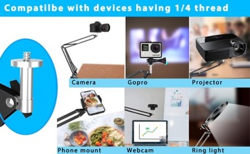 НАСТОЛЬНОЕ КРЕПЛЕНИЕ ДЛЯ КАМЕРЫ ШТАТИВ КАМЕРЫ