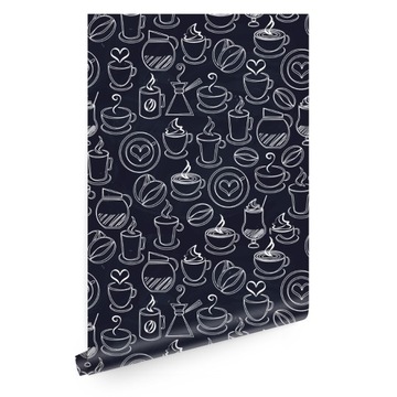 Tapeta graficzna kawa do kuchni T0962
