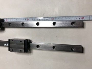 Профессиональные линейные направляющие 60 см + тележки INA