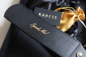 Кожаная подушечка для порки KARESS Mia