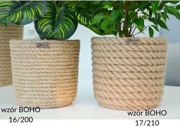 Джутовые цветочные горшки, веревка, травяная оболочка, корзина 23