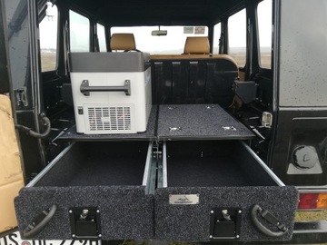 Конструкция багажника Mercedes G