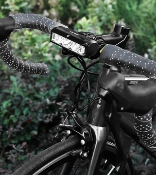 ВЕЛОСИПЕДНАЯ ЛАМПА ПЕРЕДНЯЯ ЗАДНЯЯ ВЕЛОСИПЕДНАЯ КОМПЛЕКТ МОЩНАЯ СВЕТОДИОДНАЯ ЗАРЯДКА TYPE-C