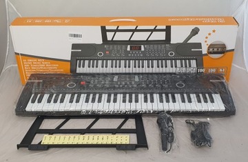 Клавиатурное фортепиано!Электрическое пианино! 61 клавиша с микрофоном!