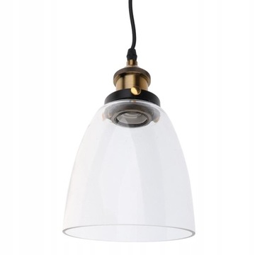 Lampa wisząca z żelaznym żyrandolem E27 w stylu vintage 01
