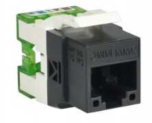 Moduł gniazda komputerowego typu Keystone, kat. 5E, Ospel, MGK-K5