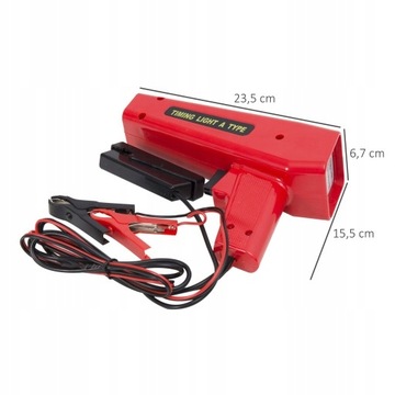 HOMCOM LAMPA STROBOSKOPOWA PISTOLET DO ZAPŁONU