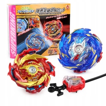 2W1 BĄCZEK WIRUJĄCY BURST BEYBLADE DYSK SPINNER