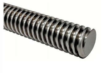 Tr 16x4 Śruba trapezowa C15, L=1000mm - PRAWA