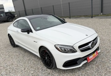 Mercedes Klasa C W205 Coupe AMG AMG 63 S 510KM 2018 Mercedes-Benz Klasa C C 63 QMG 4.0 Benz 510 KM 2018r Warszawa 4.0 510KM, zdjęcie 1