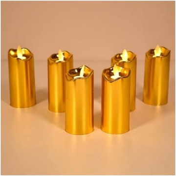 3x LED СВЕЧА С ДВИЖУЩИМСЯ ПЛАМЯМ СВЕЧНАЯ ВСТАВКА ЭКО ДЕКОРАЦИЯ