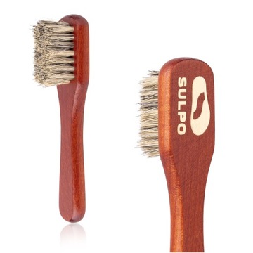 Кисть Mazak для нанесения КРЕМ-ПАСТЫ на обувь ЛОШАДЬ.