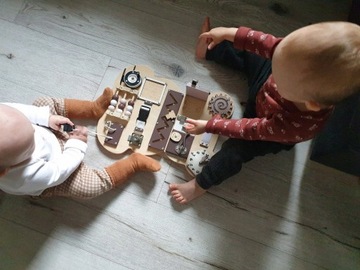 РАЗВИВАЮЩАЯ ИГРУШКА ДЛЯ РАЗВИТИЯ ЛОВКИ РЕБЕНКА СЕНСОРНАЯ ДОСКА МИШКА