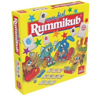 MY FIRST RUMMIKUB JUNIOR DLA DZIECI TM TOYS 9603