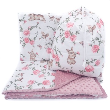 ZESTAW PRZEDSZKOLAKA KOŁDRA 100X135 + PODUSZKA 3W1
