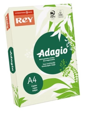 PAPIER KSERO ADAGIO A4 80G KOLOR PISTACJOWY PASTEL