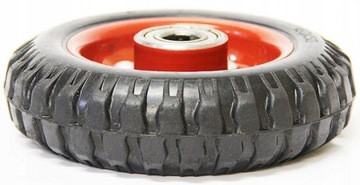 KÓŁKO pełne STAŁE 200 mm KOŁO DO WÓZKA FI16