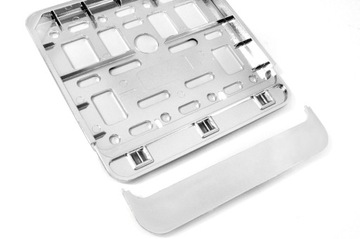 РАМКА НОМЕРНОГО ЗНАКА ДЛЯ ТРАКТОРА ХРОМ