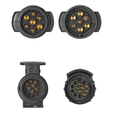 ТЕСТЕР РАЗЪЕМОВ КРЮКА ПРИЦЕПА + 2 ПЕРЕХОДНИКА 7 и 13 PIN 2в1