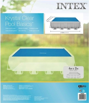 POKRYWA SOLARNA DO BASENU 400x200cm INTEX 28028