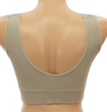 Топ VICTORIA-6021 кружевной пуш-ап зеленый M-XL