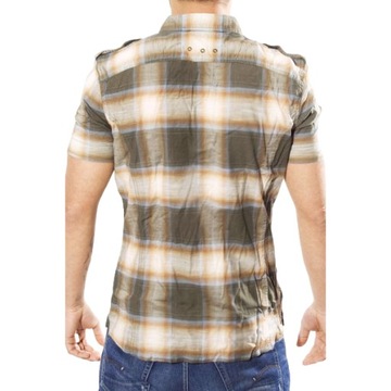 29T Diesel Slim Fit Short Sleeve koszula męska casual krótki rękaw L