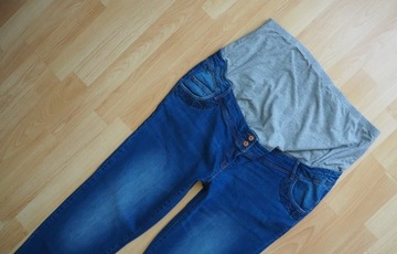 C&A __ PIĘKNE CIĄŻOWE JEANSY __ R. 48