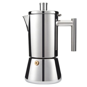 500ML silver200/300/500ML gejzer ekspres do kawy 304 indukcyjna kawiarnia