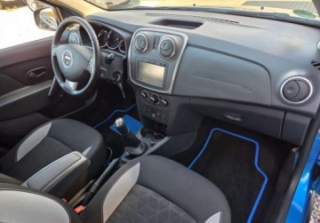Dacia Sandero II Hatchback 5d TCe  90KM 2015 Dacia Sandero 0.9benz 90KM Klima Tempomat Navi Czuj. Parkowania oplaty Gwa, zdjęcie 12