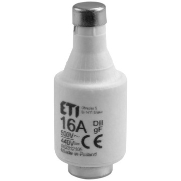 WKŁADKA TOPIKOWA SZYBKA WTS BEZPIECZNIK 16A ETI