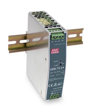 Zasilacz DIN Mean Well EDR-75-48 48V/1,6A 75W