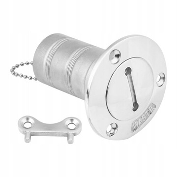 Wlew paliwa PCV 38 mm z pokrywą