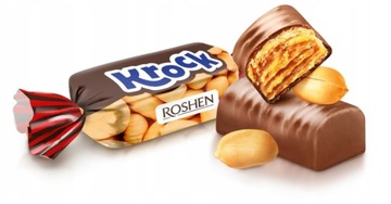 CUKIERKI ROSHEN 1kg KROCK Z KARMELEM I ORZECHAMI