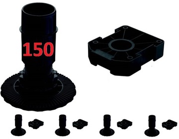 100 x Nóżka stopka Axilo od Hafele + główka H 150