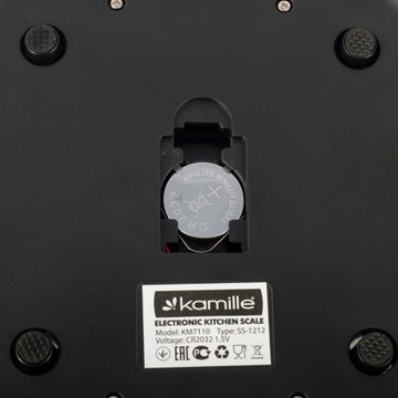 Waga Kuchenna Elektroniczna Szklana Do 5KG WG8