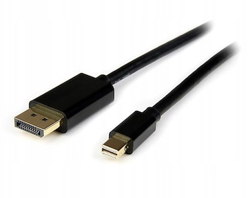 Кабель DisplayPort Mini/DisplayPort, 2 м, черный