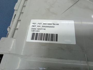 СОЛНЦЕЗАЩИТНЫЙ КОЗЫРЕК C4 PICASSO II 98018897BJ