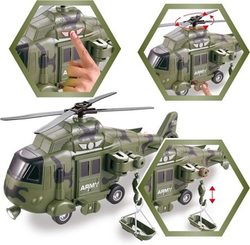 НАБОР ИГРУШЕК ВОЕННЫЕ ИГРУШКИ АРМИЯ ГРУЗОВИК ВЕРТОЛЕТ ДЛЯ ДЕТЕЙ