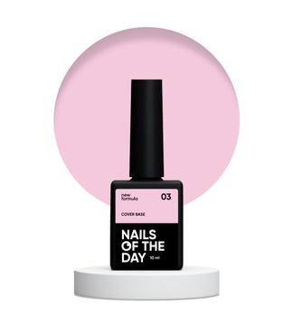 NAILSOFTHEDAY Cover base NEW Formula 03, 10 ml