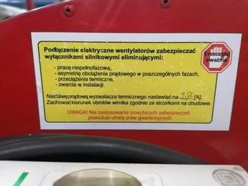 Переносной вентилятор KLIMAWENT WPA-7-P-3-N 400В