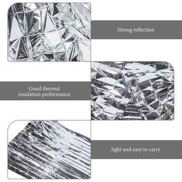 5 шт. Одеяло для оказания первой помощи для пеших прогулок на открытом воздухе, аварийное спасение для кемпинга