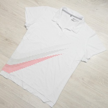 NIKE _ FIRMOWA SPORTOWA KOSZULKA POLO Z LOGO_ L/XL