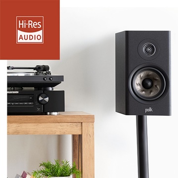 POLK AUDIO RESERVE R200 ЧЕРНЫЙ + ПОДХОДЯЩИЕ ПОДСТАВКИ