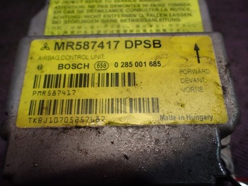 MITSUBISHI COLT VI Z30 SENSOR ŘÍZENÍ MODUL AIRBAG 0285001685 MR587417