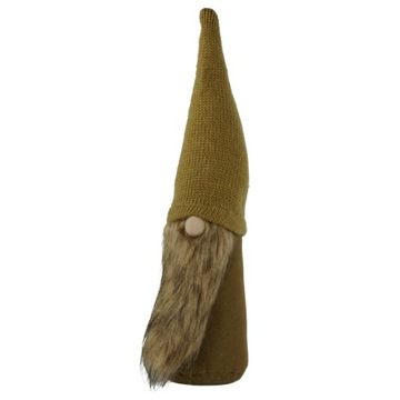 Krasnal gnom skrzat ozdoba świąteczna pod choinkę figurka dekoracja 35 cm