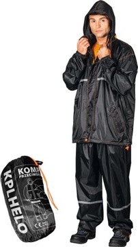 Komplet przeciwdeszczowy HELO kurtka + spodnie r.M